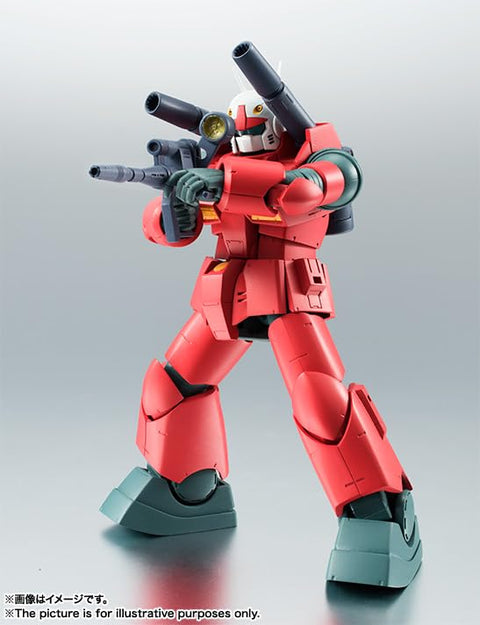 BANDAI SPIRITS 万代 Spirits ROBOT魂 机动战士高达 RX-77-2 枪加农炮 ver. A.N.I.M.E. 约125毫米 PVC&ABS制 已上色可动手办