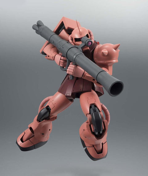 TAMASHII NATIONS ROBOT魂 機動戰士高達 MS-06S 夏亞專用扎古版 A.N.I.M.E.(轉售版) 約125毫米 PVC&ABS材質 已上色可動手辦