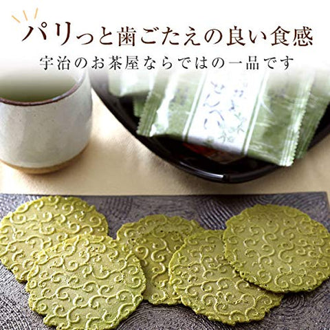 伊藤久右卫门 宇治抹茶仙贝 薄叶绿 煎饼 24片