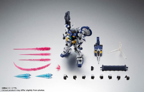 BANDAI SPIRITS ROBOT Spirits Side MS Mobile Suit Gundam 0083 with Phantom Bullet RX-78GP00 Gundam Prototype Unit 0 Blossom Version, A.N.I.M.E. Approx. 4.9 inches (125 mm), PVC & ABS Pre-painted Action