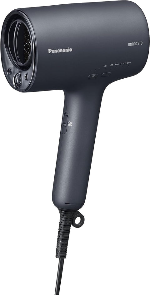 Panasonic EH-NA0J-A Hair Dryer, Nano Care, Equipped with High Penetration Nano-e & Minerals, Compact, Deep Navy