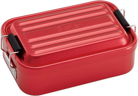 Skater AFT6B Aluminum Lunch Box, Fluffs Easily, 20.3 fl oz (600 ml), Red