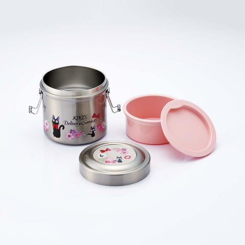 Skater STLB1AG-A Thermal Lunch Box, Kiki's Delivery Service, French, Studio Ghibli, 20.3 fl oz (600 ml), Rice Bowl Type, Antibacterial, Vacuum, Stainless Steel