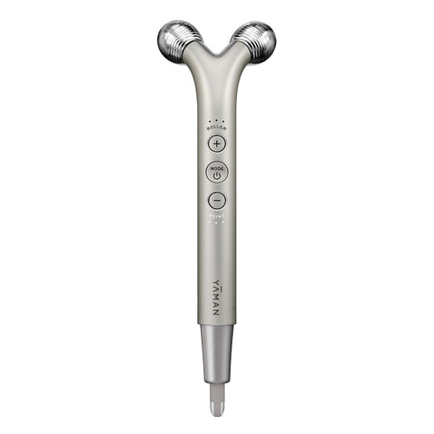 Yarman Facial Beauty Device WAVY Needle Lift Pointer Roller EMS YJFD3NAM Gold Sticker Included (Amazon.co.jp Exclusive)