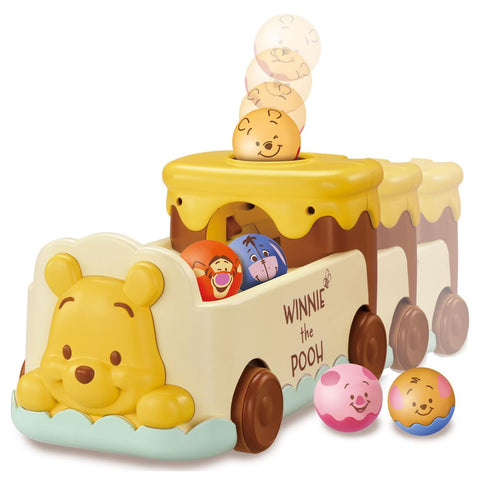 Takara Tomy Disney Winnie the Pooh 2-Way Ball Bus