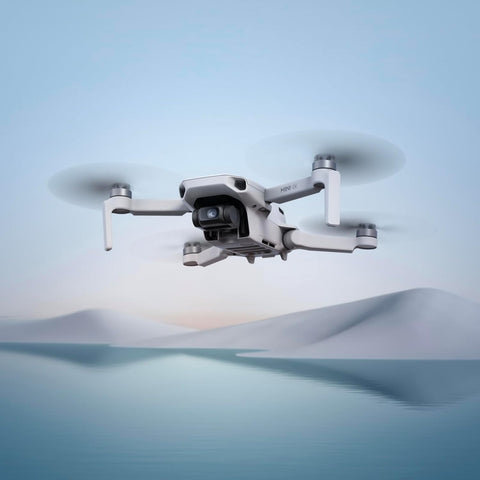 DJI Mini 4K 드론 (카메라 포함), 4K UHD 카메라 드론, 249g 미만, 3축 짐벌, 이미지 안정화, 10km 비디오 전송, 자동 피드백, 풍압 저항, 비행 시간, 31분, 지능형 비행