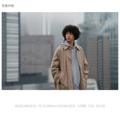 소니/브이로그 카메라/렌즈 교환식 브이로그캠/풀사이즈/미러리스 SLR 카메라/ZV-E1/바디 (렌즈 없음) /윈드스크린 포함/블랙/ ZV-E1 B