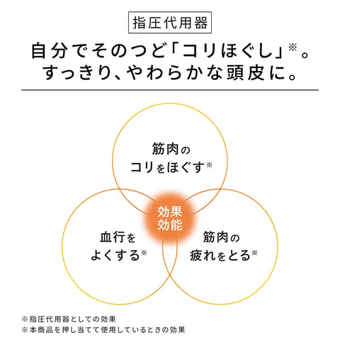 ReFa 心形刷 头皮用 ReFa HEART BRUSH for SCALP（哑光摩卡）