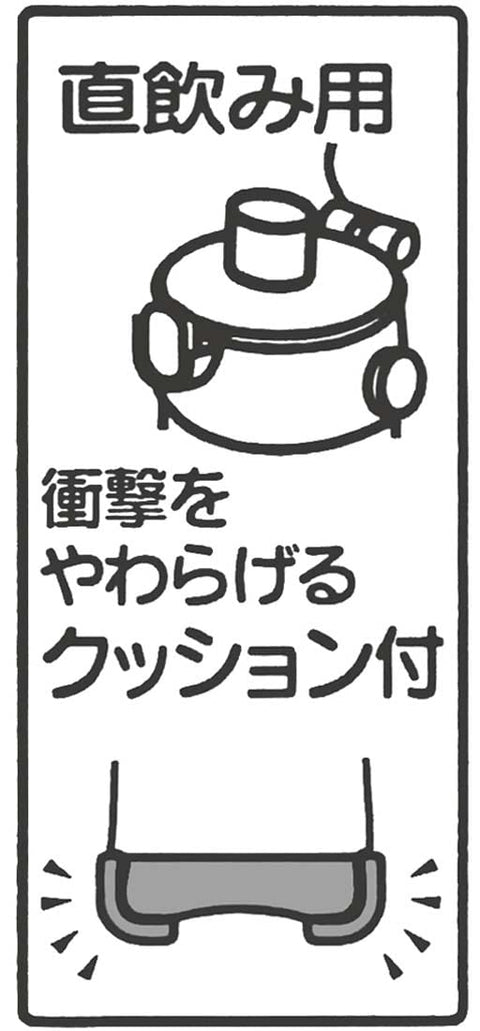 スケーター(Skater) 水筒 500ml ディズニー アナと雪の女王 23 ワンプッシュ プラスチック製 子供用 女の子 PDDR5