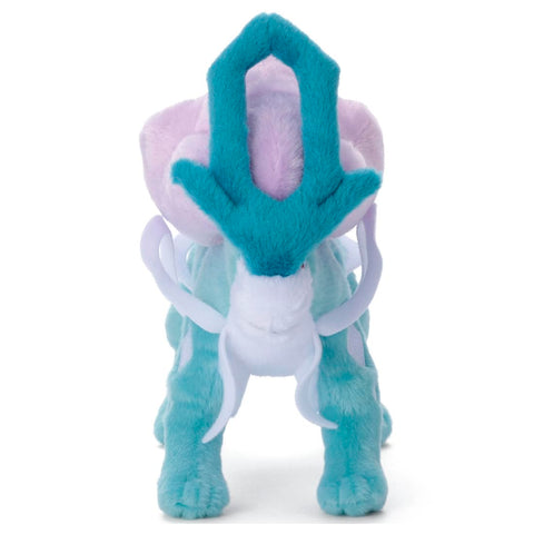 TAKARATOMY A.R.T.S Pocket Monsters Pokémon: I Choose You! Pokémon Get Plush Toy, Suicune, Width Approx. 10.6 inches (27 cm)