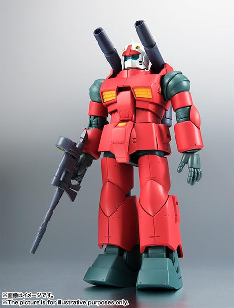 BANDAI SPIRITS 万代 Spirits ROBOT魂 机动战士高达 RX-77-2 枪加农炮 ver. A.N.I.M.E. 约125毫米 PVC&ABS制 已上色可动手办