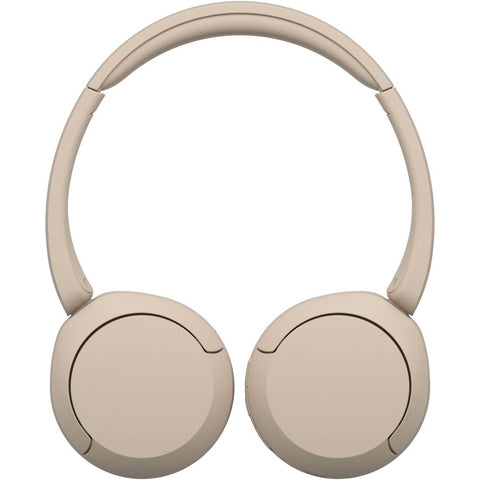 Sony Wireless Headphones WH-CH520: Bluetooth Compatible/Lightweight Design: Approx. 5.1 oz (147 g) / Compatible with a Dedicated App to Customize Your Favorite Sound Quality "Equalizer" Settings/Beige