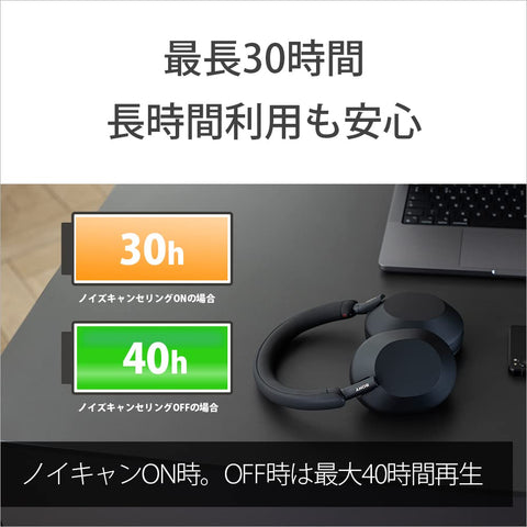 Sony Wireless Noise Cancelling Stereo Headphones WH-1000XM5: Improved Noise-Cancelling Performance/ Amazon Alexa Built-In / Improved Calling Performance/ Soft-Fit Leather for Superior Sound