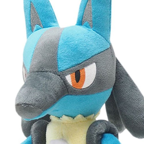 三英貿易(Sanei Boeki) ポケットモンスター ALL STAR COLLECTION ルカリオ (M) W18×D23×H40cm ぬいぐるみ ポケモン PP52