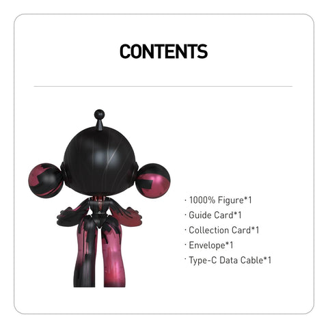 POP MART MEGA α SKULLPANDA 400% Red Crystal 系列