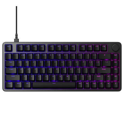 ソニー(SONY) ゲーミングキーボード INZONE KBD-H75 : KBD-G900 Fnatic共同開発/テンキーレス/英字配列/アルミニウムトップケース/ボリューム調整ダイアル / ポーリングレート8,000Hz / ガスケットマウント搭載/ラピッドトリガー / 75%サイズ