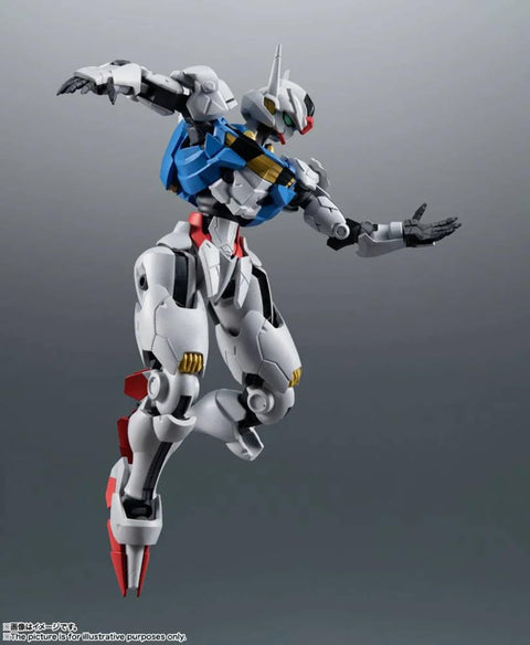 Robot Spirits Mobile Suit Gundam The Witch From Mercury Side MS Gundam Aerial Version, A.N.I.M.E. Approx. 4.9 inches (125 mm), ABS & PVC Pre-painted Action Figure