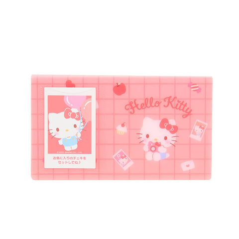 Sanrio 三丽鸥 趣奇 用口袋相册(Enjoy 偶像) Hello Kitty PP 可收纳尺寸:约8.6×5.4厘米 60个口袋 收纳 收藏 整理保管 493546