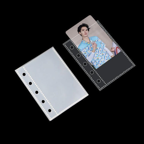Rich Peach Sticker Pad, M5, Refill, Micro 5, Mini 5, Notebook, Sticker Mount, Transparent, Removable Binder (10 Refills)