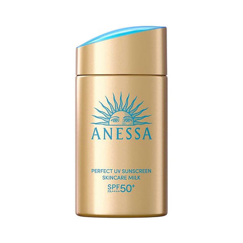 아네사 선스크린 [25주년 출시 미니 사이즈] 퍼펙트 UV 스킨 케어 밀크 NA 20ml SPF50+ · PA++++ 페이스 앤 바디 메이크업 베이스 방수 여행용 휴대폰 휴대용 소형 경량 아네사 [Amazon.co.jp 독점]