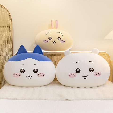 AKFJP Rabbit, Plush Cushion, Rabbit, Toy, Animal, Body Pillow, Day Pillow, Children's Day, Girls, Boys, Adults, Children, Healing, Fluffy, Christmas, Cute, Funny, Mochi, Birthday, Present, 23.6 inches