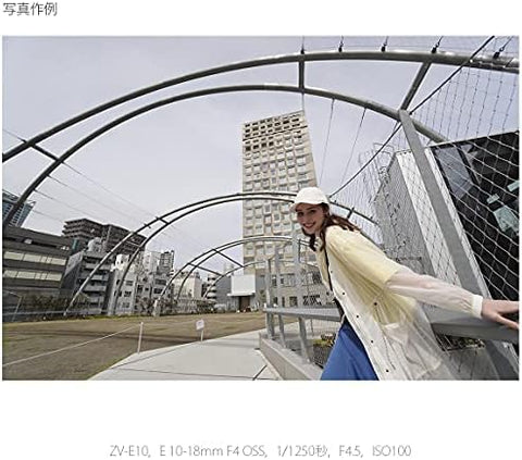 SONY(索尼) Vlog用相机 镜头交换式VLOGCAM APS-C 无反相机 ZV-E10 Power Moe镜头套件(同包装镜头:SELP1650) 附带窗屏 黑色 ZV-E10L B