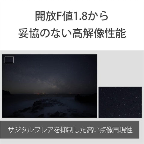 SONY(索尼) 广角定焦镜头 全尺寸 FE 14mm F1.8 GM G Master 数码单反相机α[E卡口]用 原装镜头 SEL14F18GM