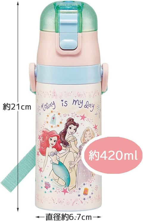 스케이터 (스케이터) 어린이용 스테인리스 스틸 물병, 양방향, 직접 마시는 것, 420ml, 컵 드링크, 350ml, 프린세스 23, 어린이용, 가벼운 타입, 여아, 보온/냉기, 디즈니, 소용량형, 물병, 스포츠 보틀, 귀여운 어린이, 어린이, 물병, 귀여운 어린이, 어린이, 물병, 귀여운 어린이, 어린이, 물병, 귀여운 어린이, 어린이, 물병, 물병, 귀여운 어린이, 어린이, 물병, 물병, 귀여운 어린이, 어린이, 물병, 물병, 귀여운 어린이, 어린이
