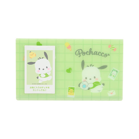 Sanrio 493678 Pocket Album for Cheki (Enjoy Idol) Pochacco PP, Storage Size: Approx. 3.4 x 2.1 inches (8.6 x 5.4 cm), 60 Pockets, Storage, Collection, Organization, Storage