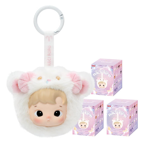 POP MART 【3件】 Pop Mate 扭蛋 百叶窗 盒装 手办 塑料模型 高级 玩具 PVC 软乙烯基 原创 人物 生日礼物