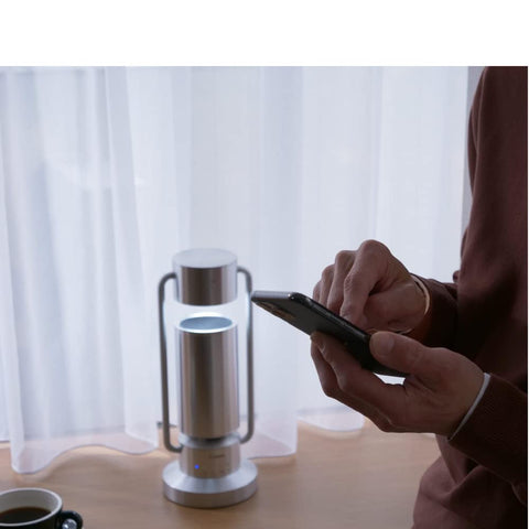 キヤノン Canon アルボス albos ライト&スピーカー ML-A (シルバー) スポットライト型アルミスピーカー Bluetooth対応/360°全方位サウンド/アルミ削り出し/ボディやライトはスムーズに可動/高出力LED