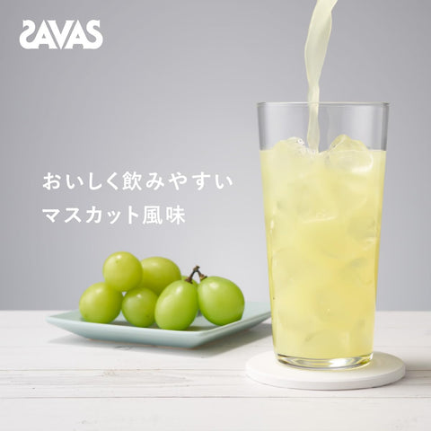 SAVAS Junior Protein, Muscat Flavor, 5.6 oz (168 g), Calcium, Vitamin, Meiji