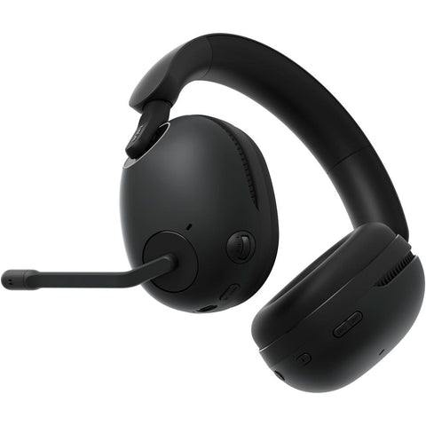 Sony 索尼 游戏耳机 INZONE H9: WH-G900N: 无线 / Bluetooth / 搭载降噪 / 立体音响 / 低延迟 / 长时间使用也不会感到疲劳 / 带吊臂麦克风 / Perfect for PlayStation5 PS5 黑色