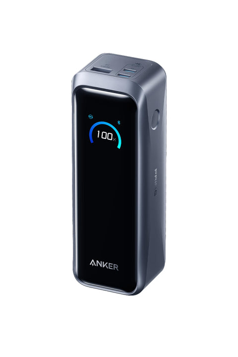Anker Prime Power Bank (20100mAh, 220W) Maximum Total Output of 220W/Maximum Output per Port of 140W / Power Delivery Compatible/Compliant with PSE Technology Standards/USB-C Input] Compatible with