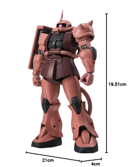 TAMASHII NATIONS ROBOT魂 機動戦士ガンダム ＜SIDE MS＞ MS-06S シャア専用ザク ver. A.N.I.M.E.（再販版） 約125mm PVC&ABS製 塗装済み可動フィギュア