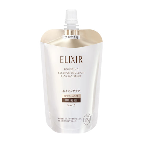 Elixir Superiel Lift Moist Emulsion Moist Ba (Refill) 3.3 fl oz (110 ml) Milky Lotion Relaxing Aqua Floral Scent Refill