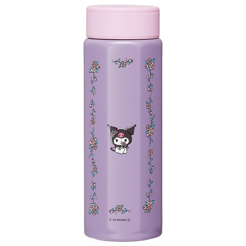 スケーター(Skater) ステンレス マグボトル 500ml 持ちやすい 8角形 保温 保冷 水筒 クロミ フラワーレトロ サンリオ STO5-A