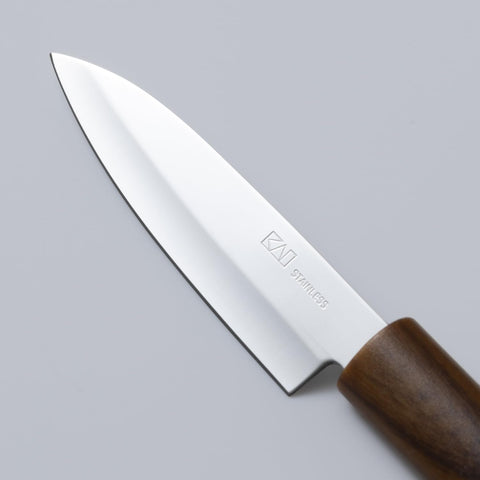 Kai KAI Fruit Knife KHS with Saya Wood Grain 7.9 x 1.2 x 0.6 inches (200 x 31 x 14 mm) DH7358