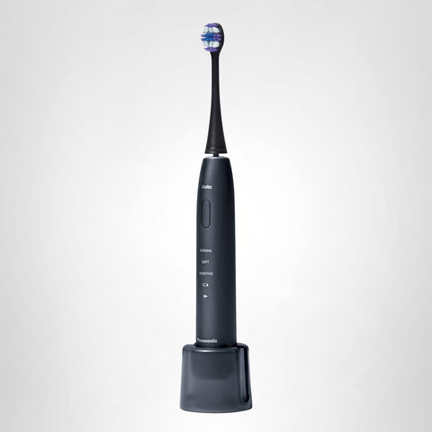 Panasonic EW-DA48-A Sonic Vibrating Toothbrush, Doltz Electric Toothbrush, USB Charging, Deep Navy