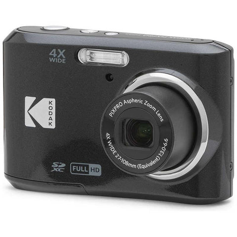 數位相機 PIXPRO FriendlyZoom FZ45 Kodak 柯達 4倍光學變焦 1600萬像素 全高清(1080p)影片拍攝 鹼性乾電池對應型號 黑色
