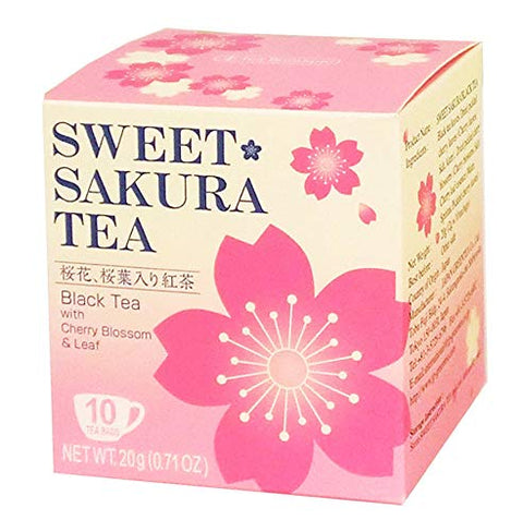 Japan Green Tea Center Tea Boutique Sweet Sakura Tea Tea 0.7 oz (20 g) x 4 Tea Bags