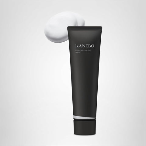 Kanebo Comfort Stretchy Wash II Facial Wash, 130g Hydrating Beauty Liquid Facial Wash, Rich Foam, Beauty Serum Ingredients, Moisture, Small Wrinkles, Dryness, Moisturizing, For Gifts and Presents