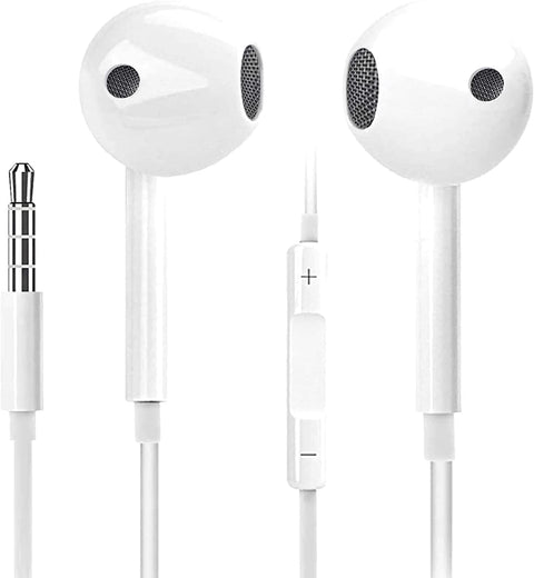 (2025 Version) iPhone Earphones, Wired Iphone Headphones, Remote Control, Compact HIFI Sound Quality, Deep Bass, Noise Canceling, Microphone Included, Calls, High Resolution, Clear Calls, Volume