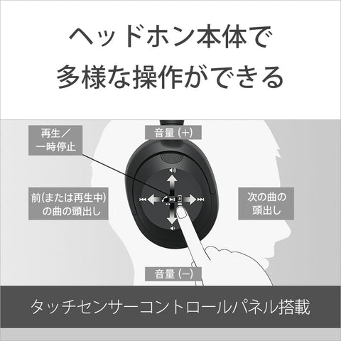 소니 (SONY) 무선 노이즈 캔슬링 스테레오 헤드폰 WH-ULT900N, ULT 웨어, 강력한 딥 베이스, 아마존 알렉사 장착, 향상된 통화 성능, 편안한 착용감, 블랙, WHULT900N BC