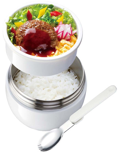 スケーター(Skater) 抗菌 保温弁当箱 丼型 ランチジャー 540ml 魔女の宅急便 フレンチ スタジオジブリ LDNC6AG-A