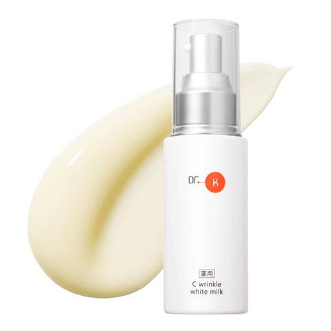 Dr.K(Dr.K) 藥用C 抗皺白牛奶乳液 維生素C 菸鹼醯胺 視黃醇 美白 改善皺