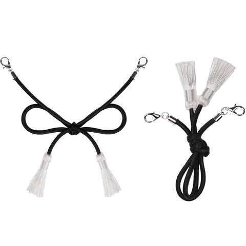 [TOuWA] Haori String with Tassel, Men's, Women's, Crab Tube, Kimono Accessories, Dressing Accessories, All Year, Coming of Age Ceremony, Adult and Children, Present (Length 13.4 inches (34 cm)
