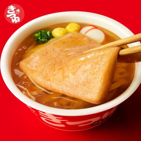 Maru-chan Red Fox Udon, Kansai, 3.4 oz (96 g) x 12 Packs