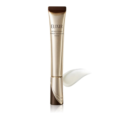 ELIXIR ELIXIR Retino Power Wrinkle Cream ba L 0.7 oz | Cream & Eye Cream | Cream | Pleasant Aqua Floral Scent | Wrinkle Improvement | Aging Care | Pure Retinol | Shiseido