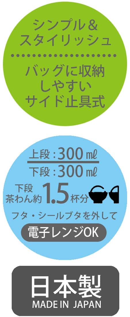 Skater 饭盒 我的世界 探险者 600毫升 抗菌 2层 女性用 日本制造 YZW3AG-A